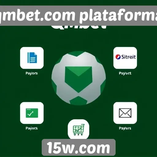 Opções de pagamento disponíveis no qmbet.com